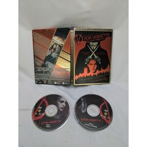 V‎ For Vendetta (DVD, 2 Disc Special Edition) Steelbook - Used